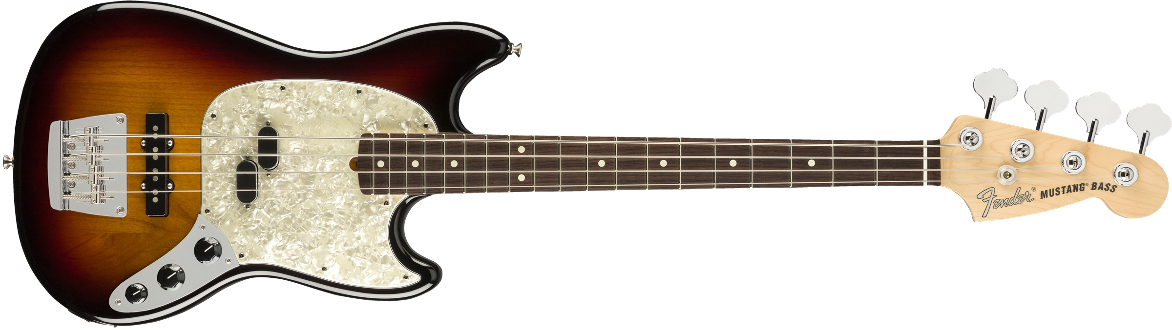 Fender American Performer Mustang Bass 3-Color Sunburst/RW
