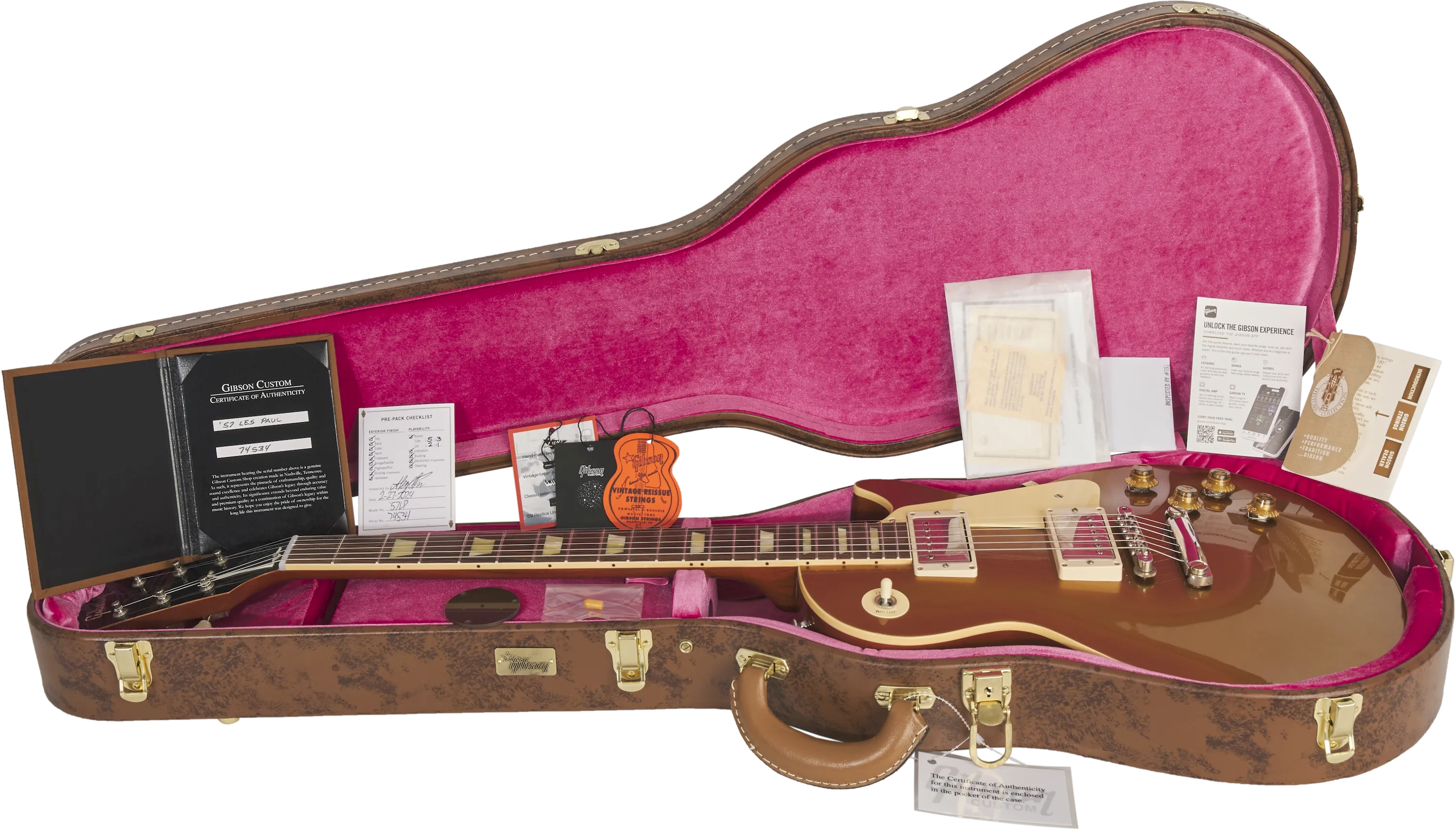Gibson Les Paul 1957 Goldtop Reissue V.O.S. Double Gold – Bild 8