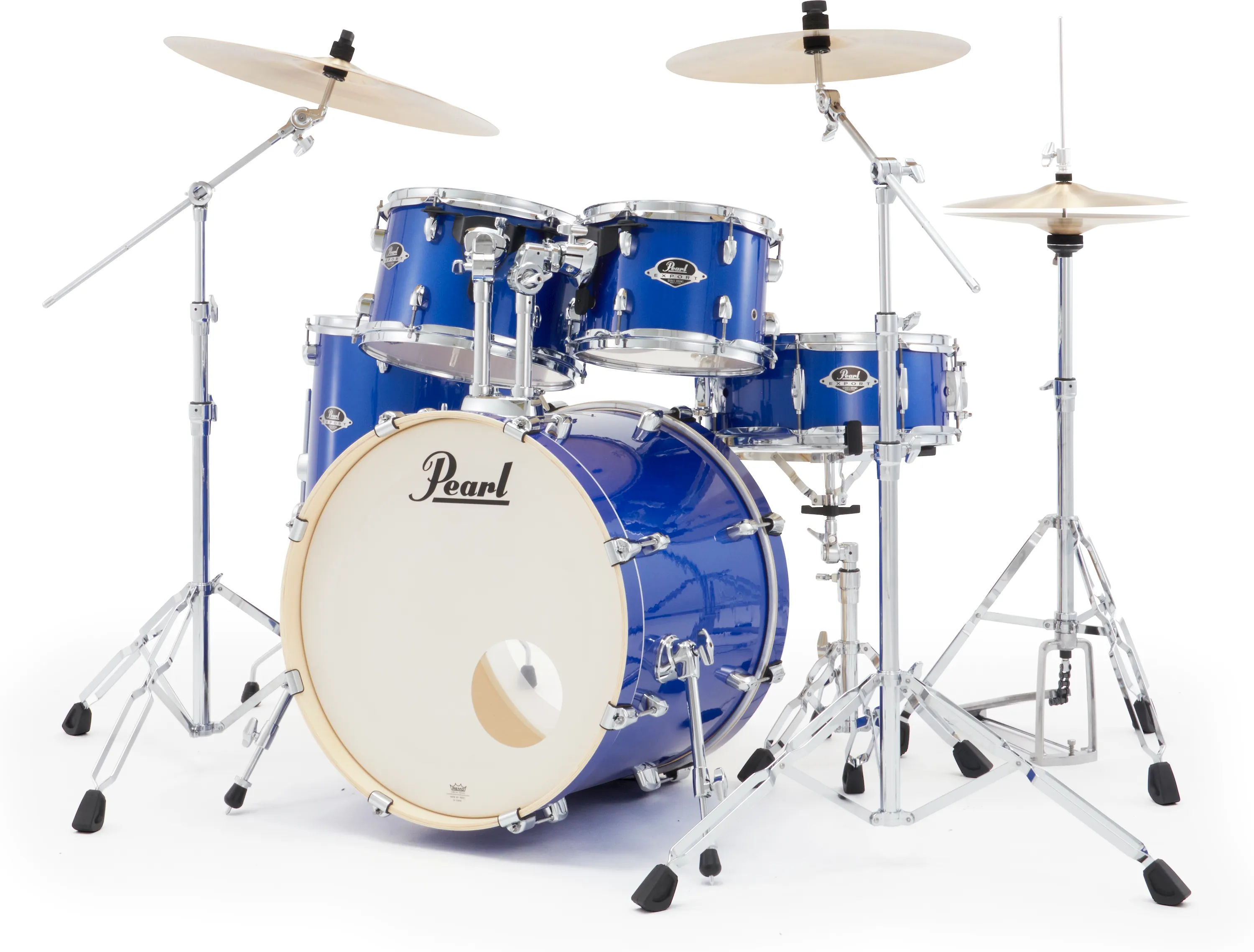 Pearl EXX705NNBR/C863 Export Drumset Midnight Blue/Sabian PX