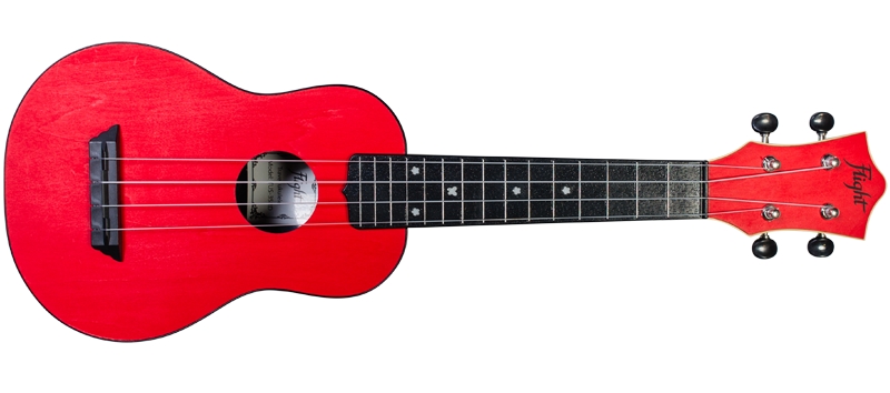 Flight TUS 35 RD Sopran Ukulele Rot inkl. Bag