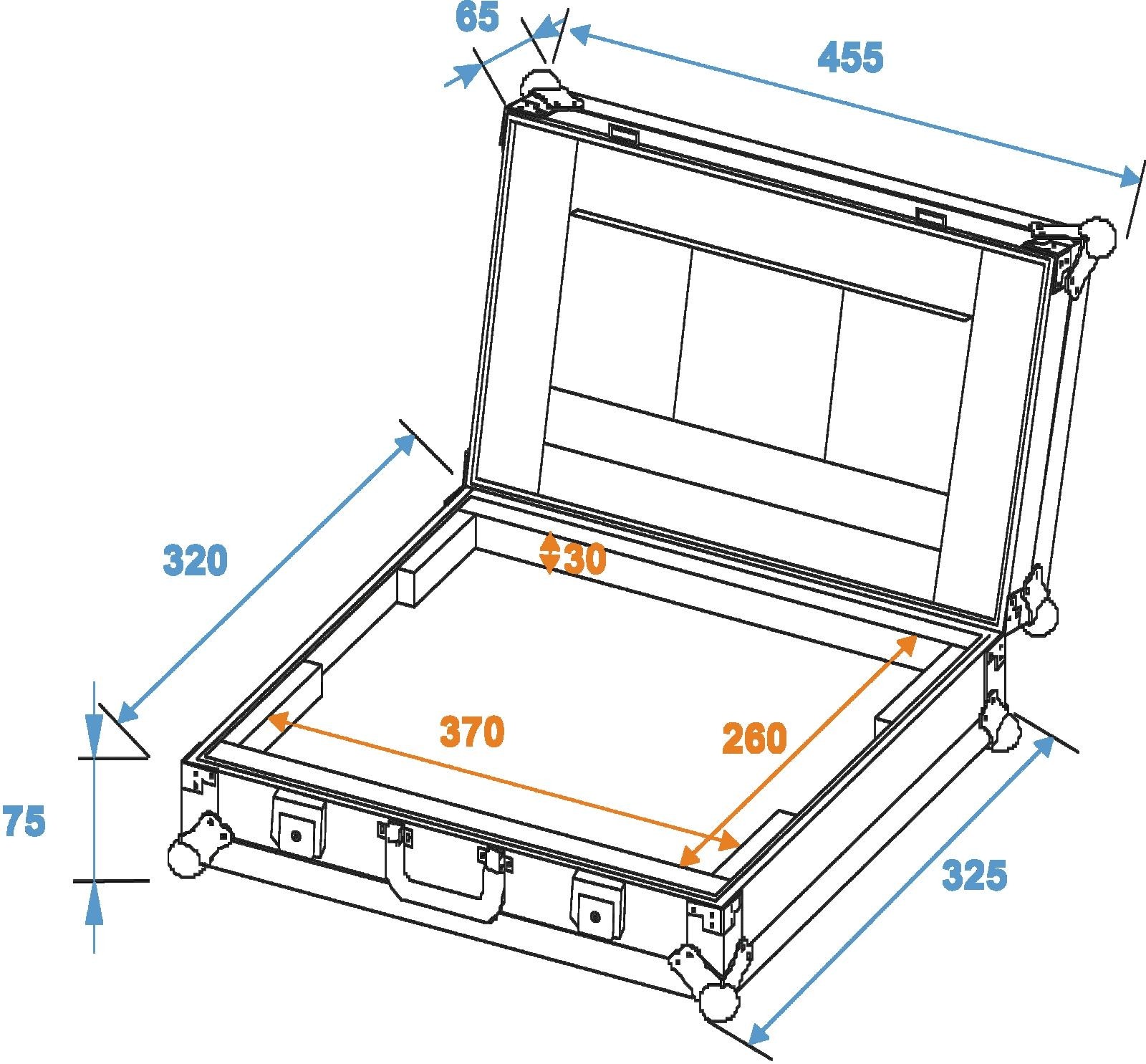 ROADINGER Laptop-Case LC-15 maximal 370x255x30mm – Bild 2