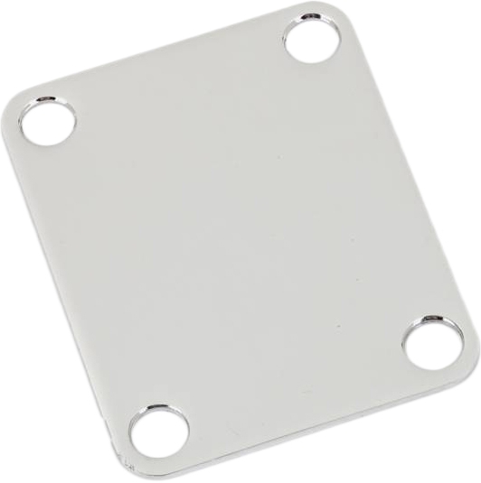 Göldo neck plate ST-Style 4-hole chrome