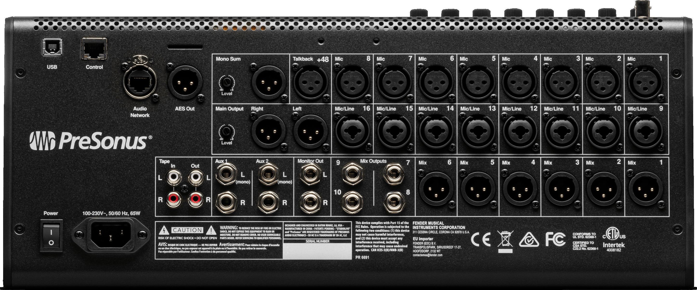 Presonus STUDIOLIVE SE16 EU – Bild 3