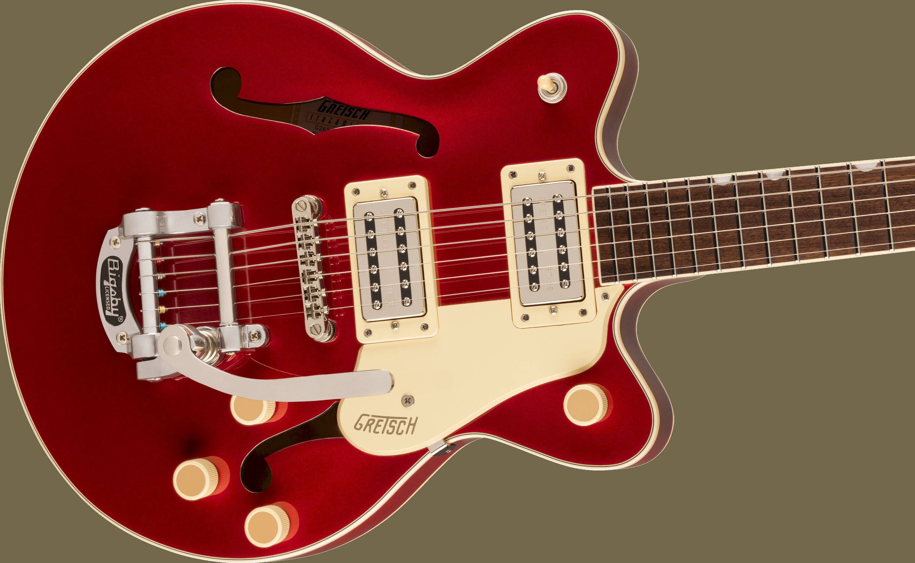 Gretsch G2655T Streamliner Center-Block Jr. Double Cut w. Bigsby Brandywine – Bild 3