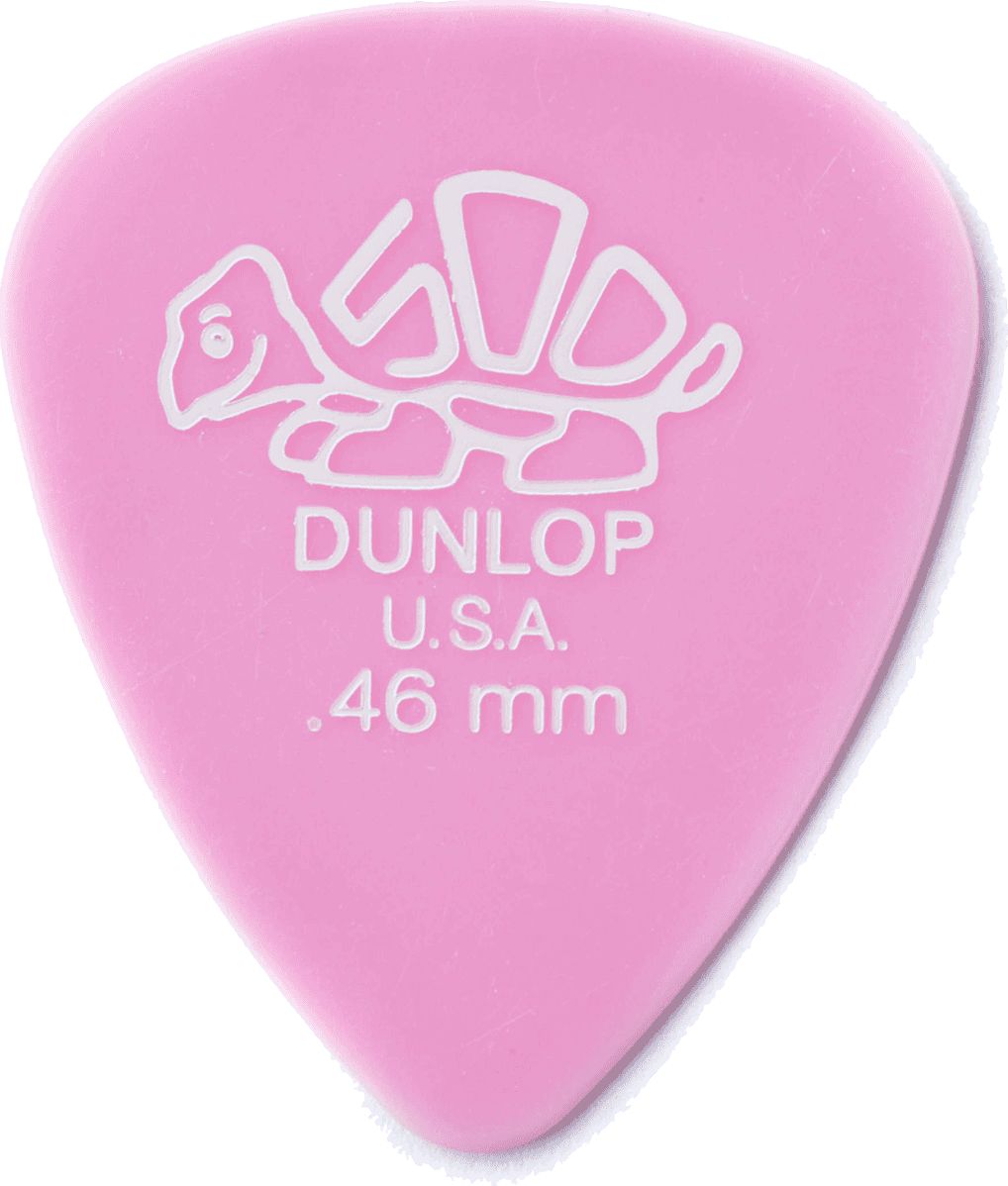 Dunlop Delrin 500 Pick 0.46mm 41P46 pack of 12 – Bild 3