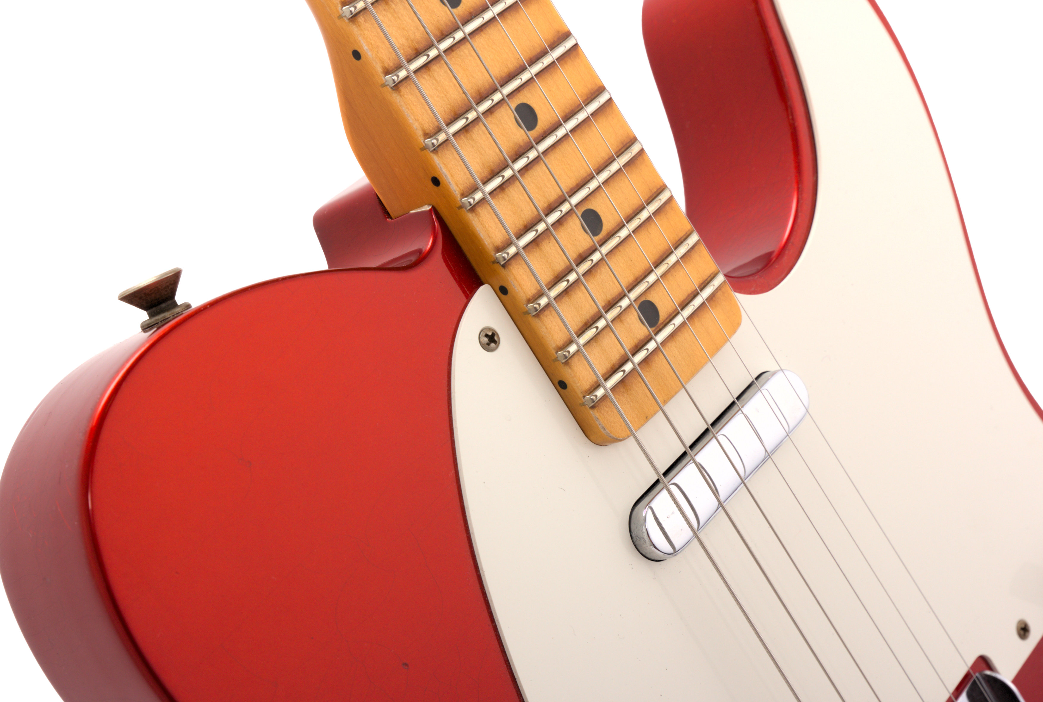 Fender Custom Shop 1955 Telecaster Journeyman Relic Aged Candy Apple Red Limited Edition – Bild 7