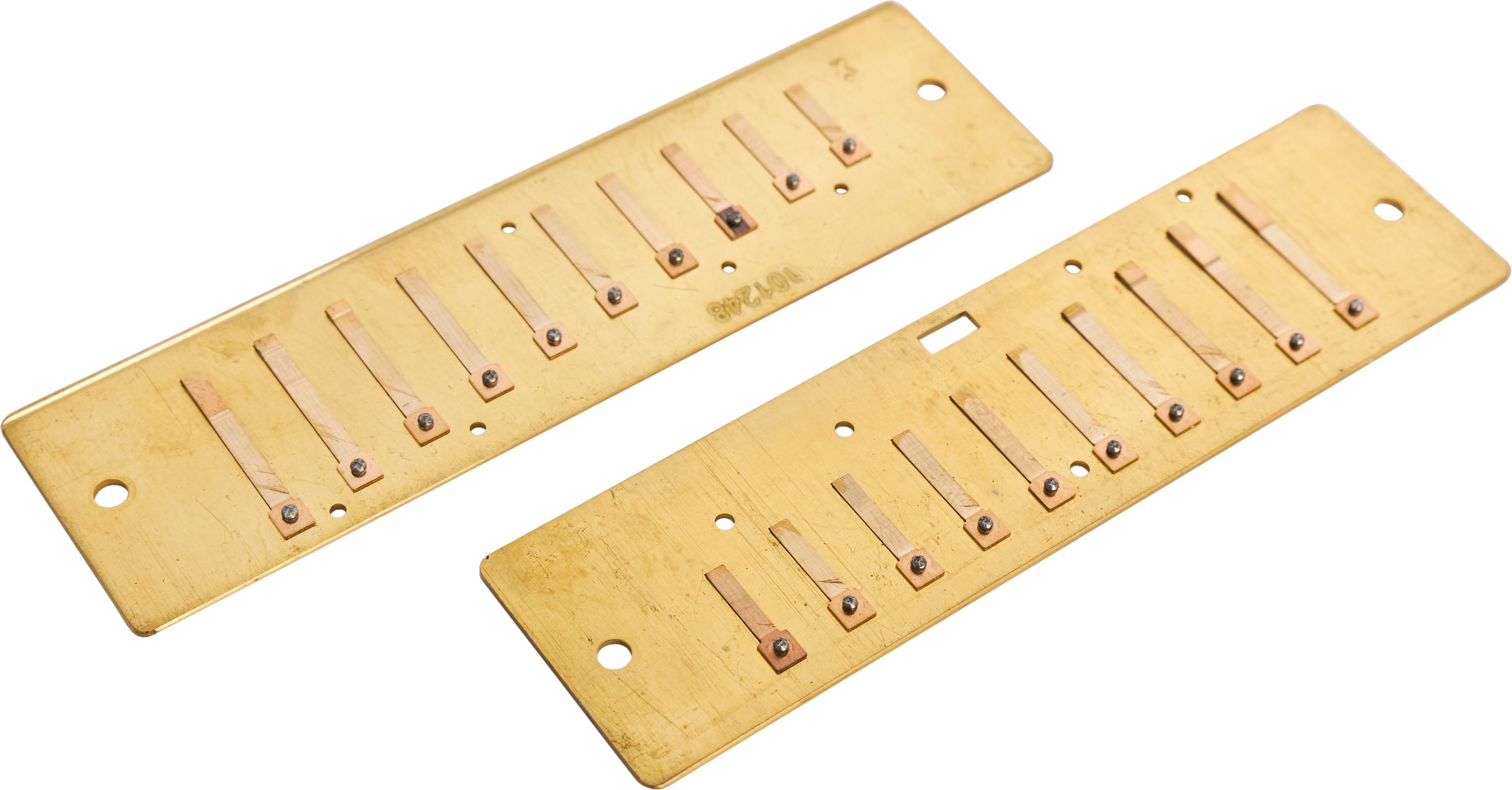 Hohner reedplates MS 0.9 mm brass A
