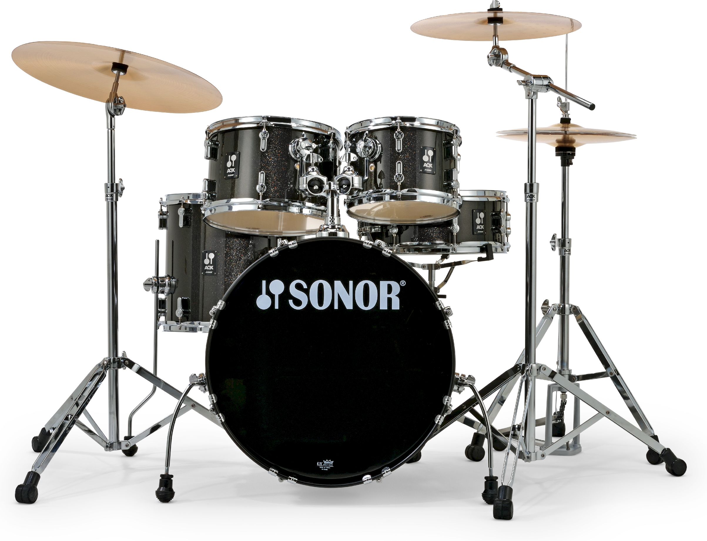 Sonor AQX Studio Set Black Midnight Sparkle – Bild 2