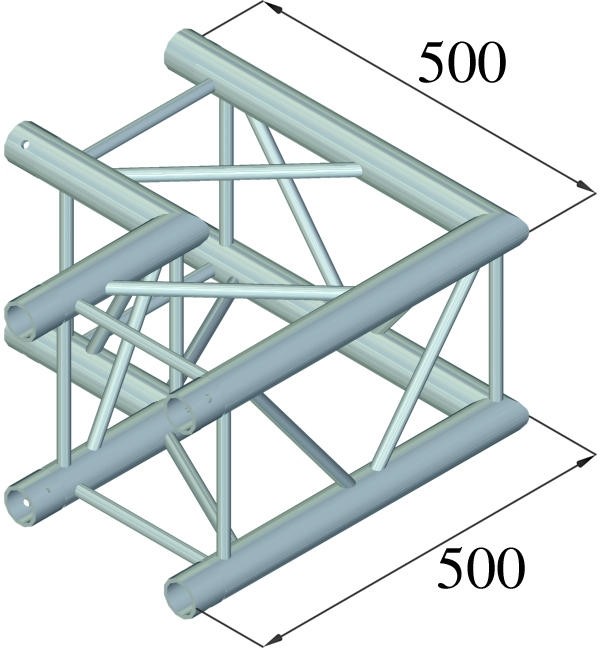 Alutruss QUADLOCK 6082C-21 2-Wege-Ecke 90° – Bild 2