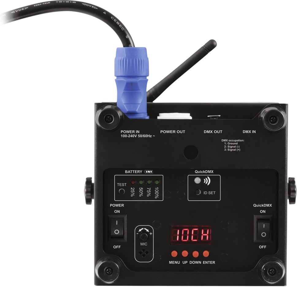 Eurolite AKKU UP-4 QCL Spot QuickDMX – Bild 4