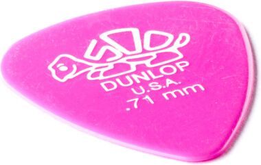 Dunlop Delrin 500 Plektrum 0,71mm Pink 41R71 – Bild 2