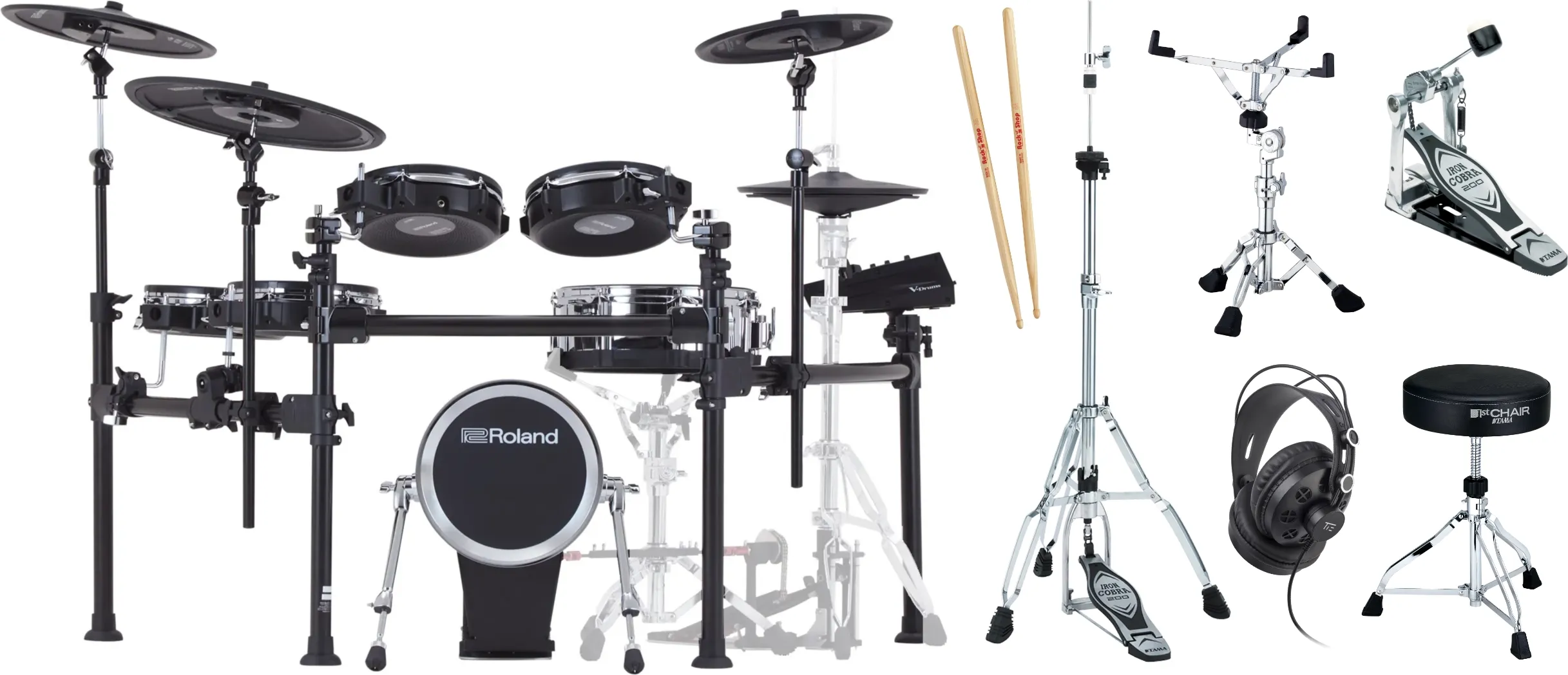 Roland TD713 V-Drum Set - Bundle
