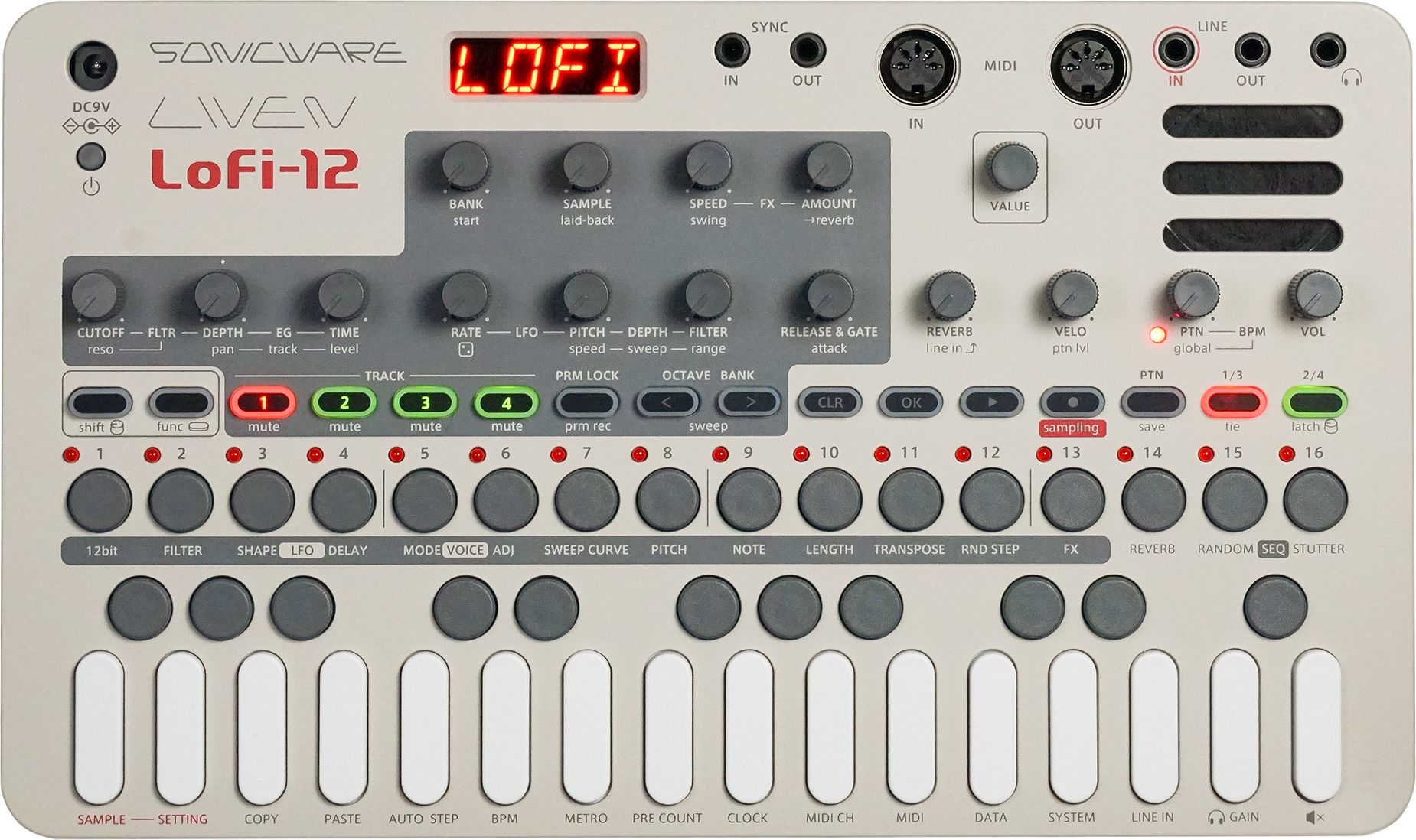 Sonicware LIVEN Lofi-12