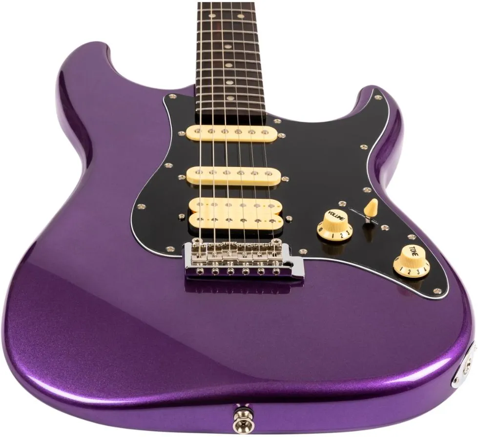 Jet Guitars JS-400 PLM R Purple – Bild 5