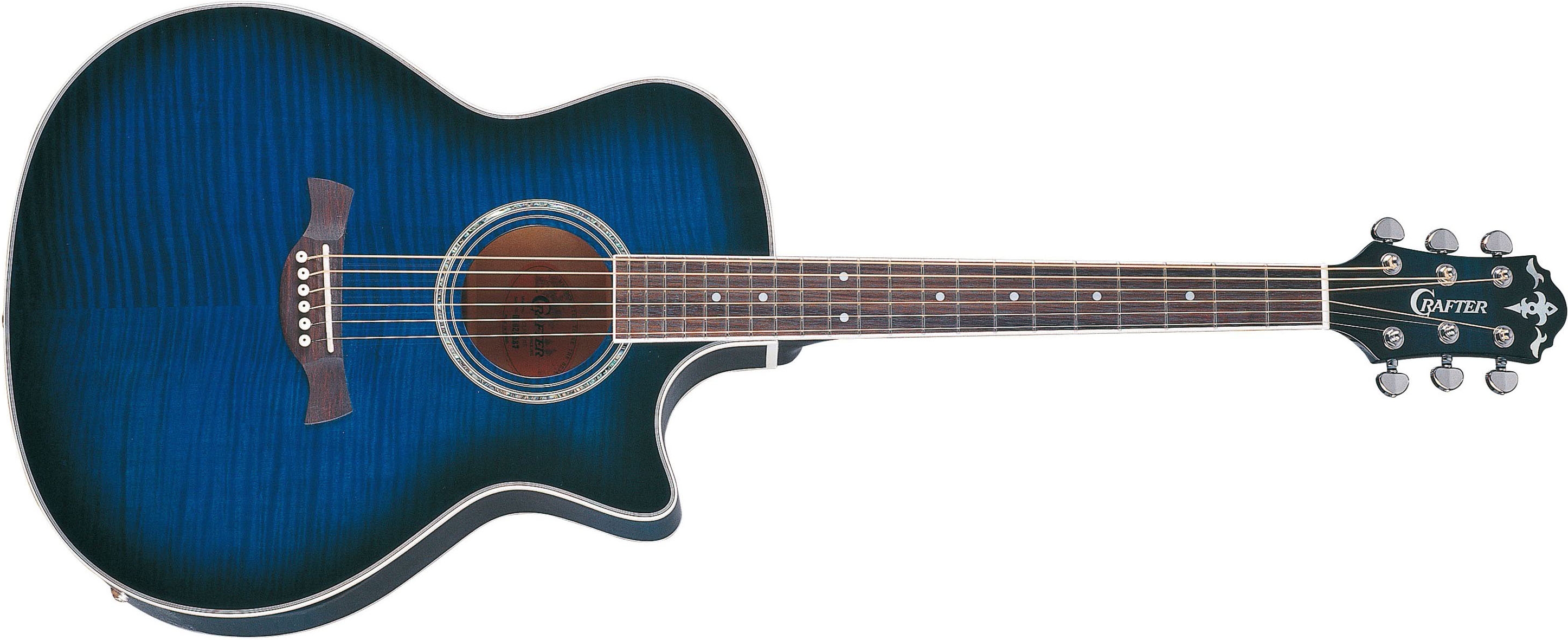 Crafter GCL-80 Midnightblue Burst Westerngitarre