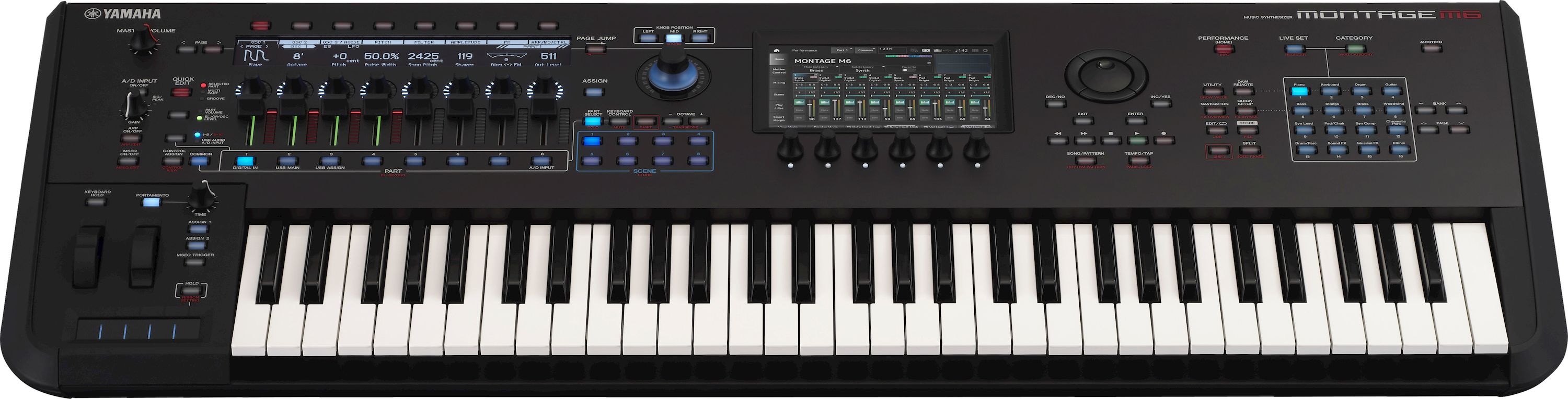 Yamaha Montage M6 Music Synthesizer – Bild 3