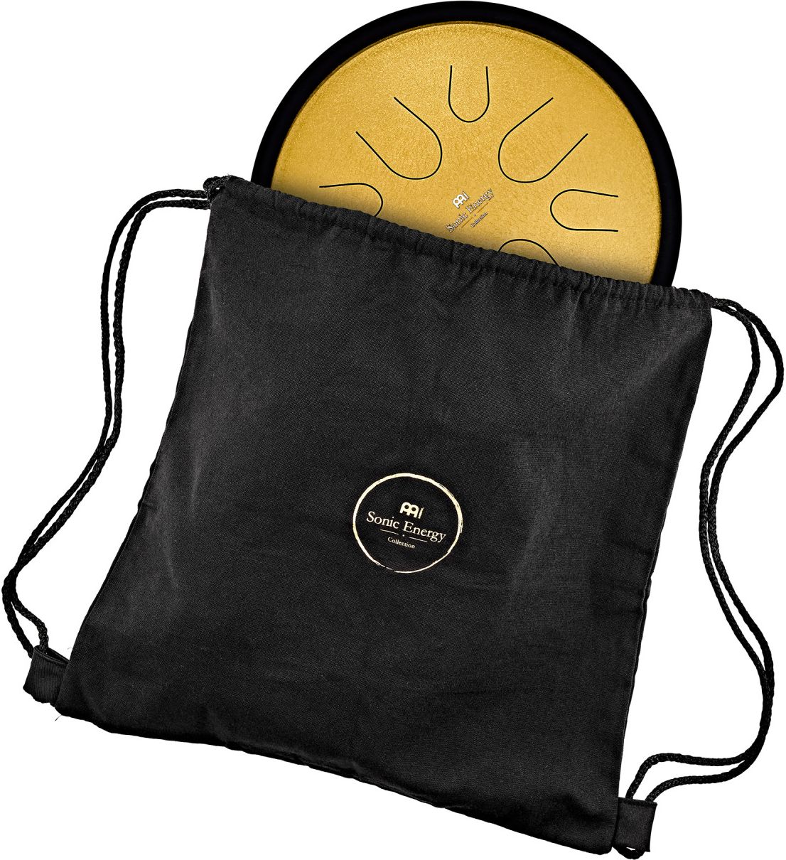 Meinl CSTD3G Sonic Energy Compact Steel Tongue Drum D-Moll 10"/432hz Gold – Bild 6