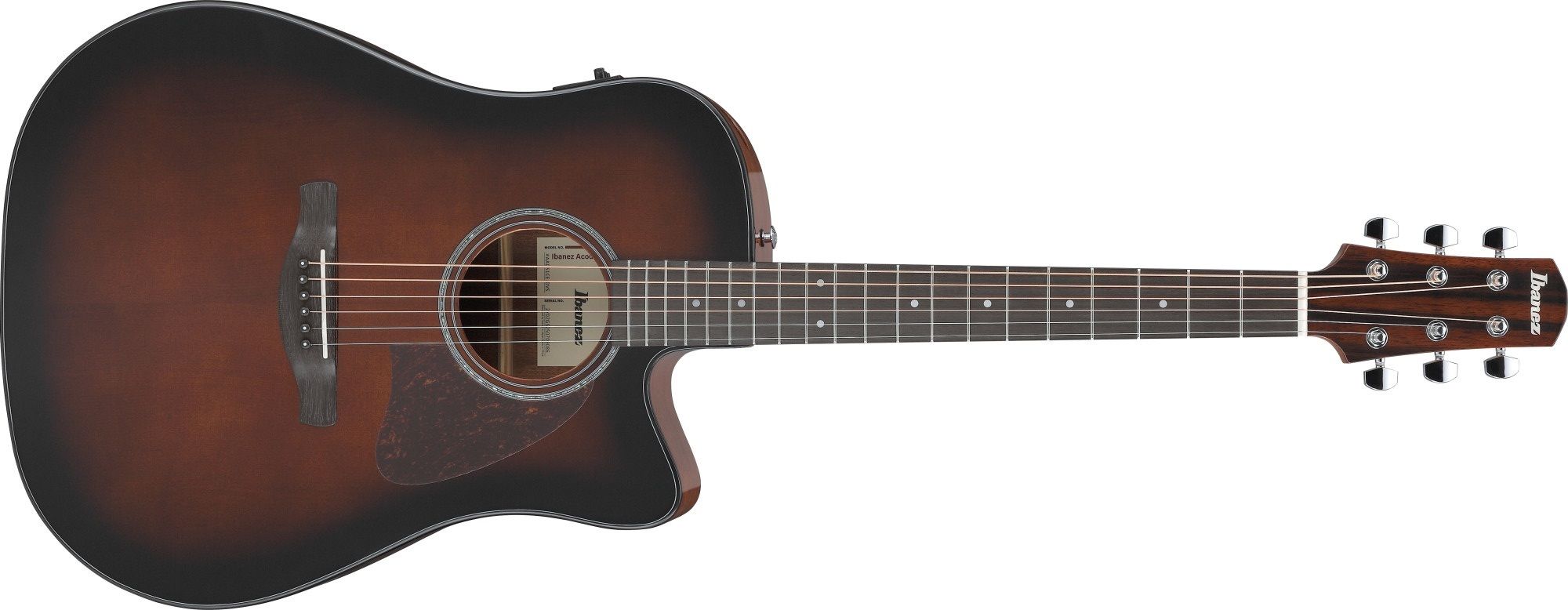 Ibanez AAD51CE-DVS Dark Violin Sunburst High Gloss