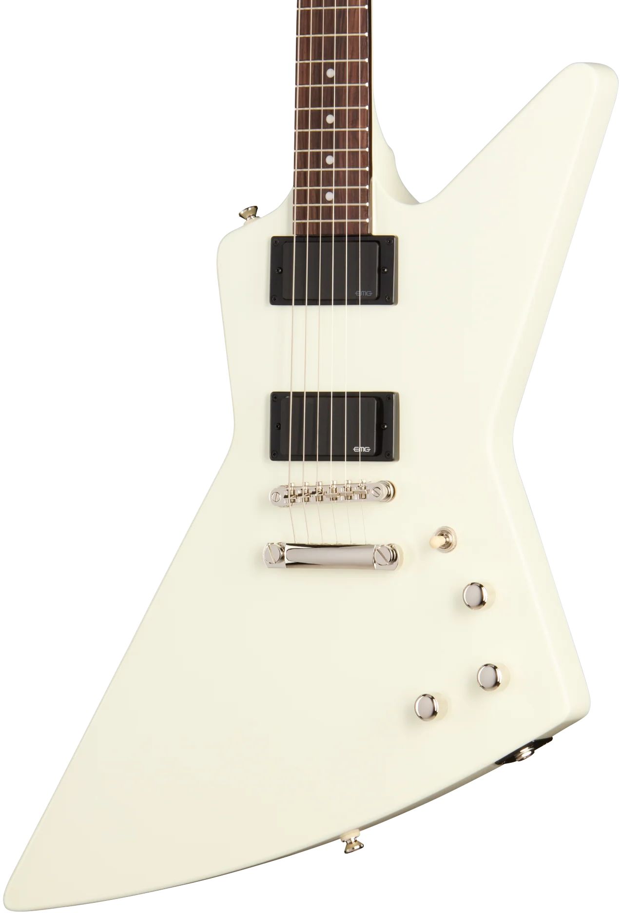 Epiphone Explorer 80s EMG Classic White – Bild 3