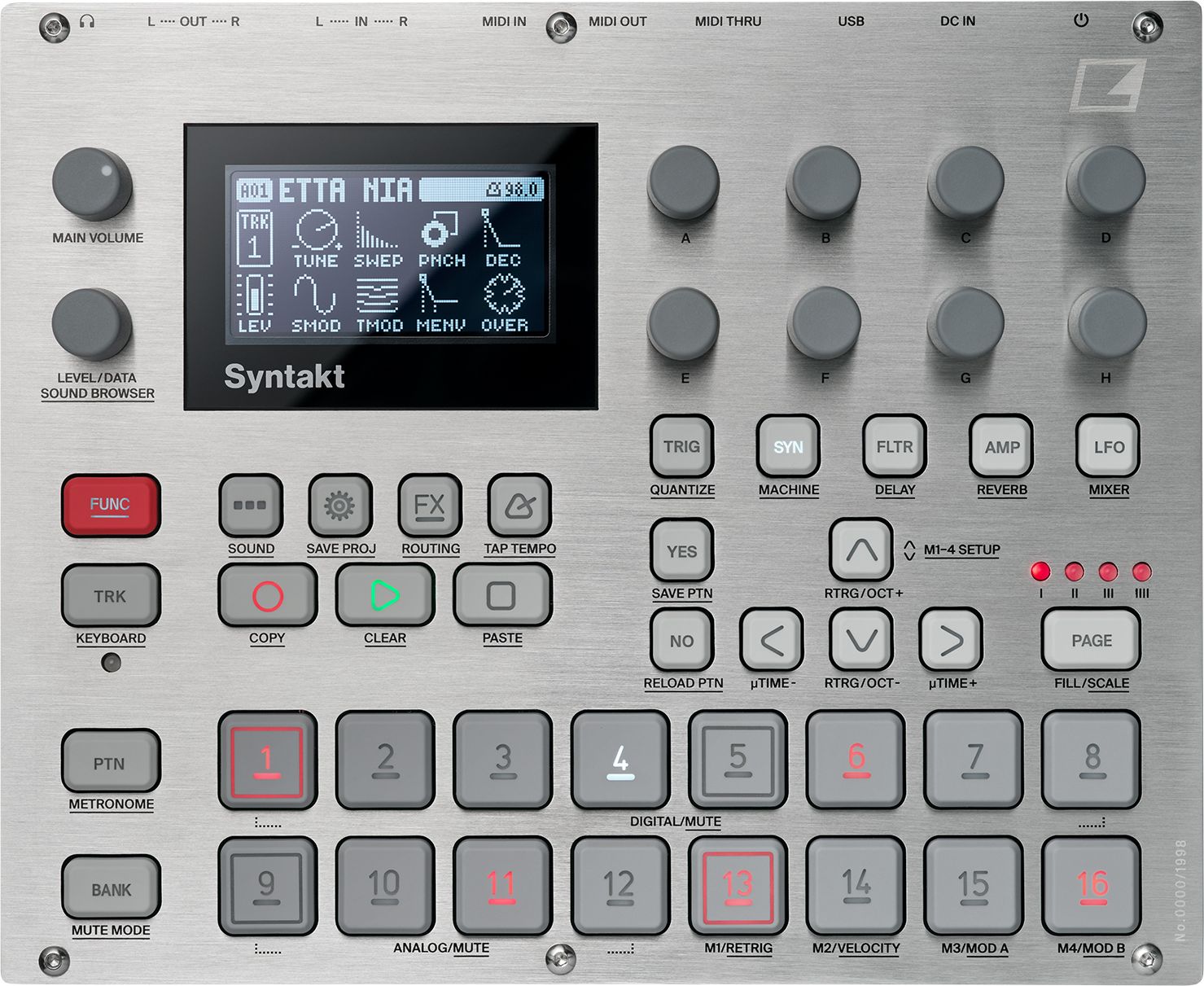 Elektron Syntakt e25 Remix Edition (Retoure)