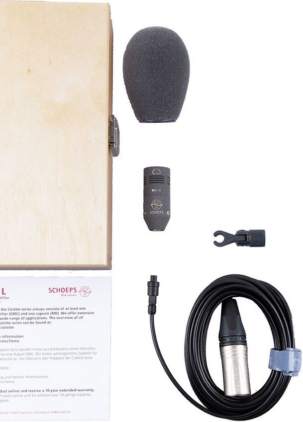 Schoeps mono set CMC 1 L and MK 41 Schoeps mono set CMC 1 L and MK 41