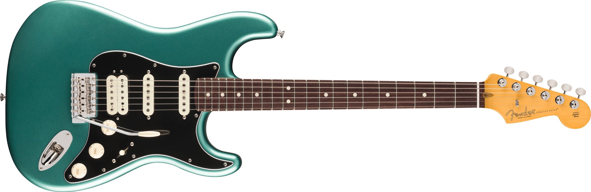 Fender American Professional Classic Stratocaster HSS Faded Sherwood Green Metallic