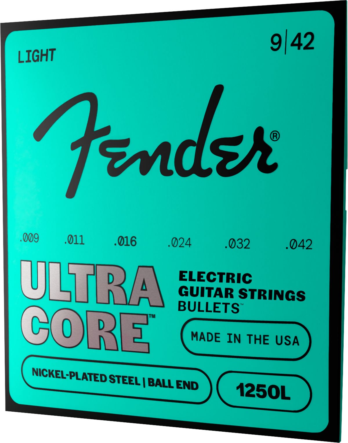 Fender Ultracore 1250L E-Guitar Strings Nickel Plated Steel 009-042 – Bild 3