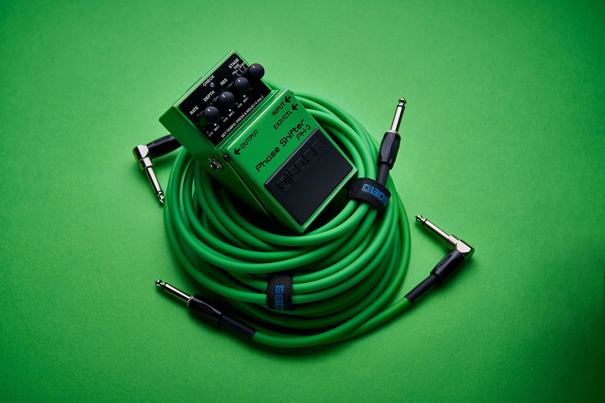 Boss Kabel BIC-10A-GN winkel/gerade Green 3m