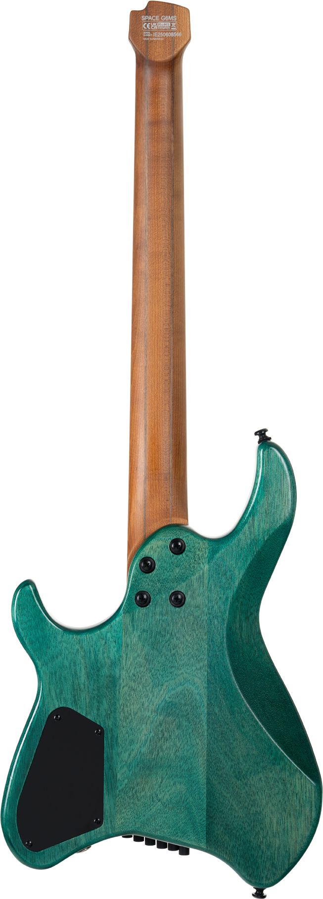 Cort SPACE G6MS Headless Semi Gloss Turquoise – Bild 2