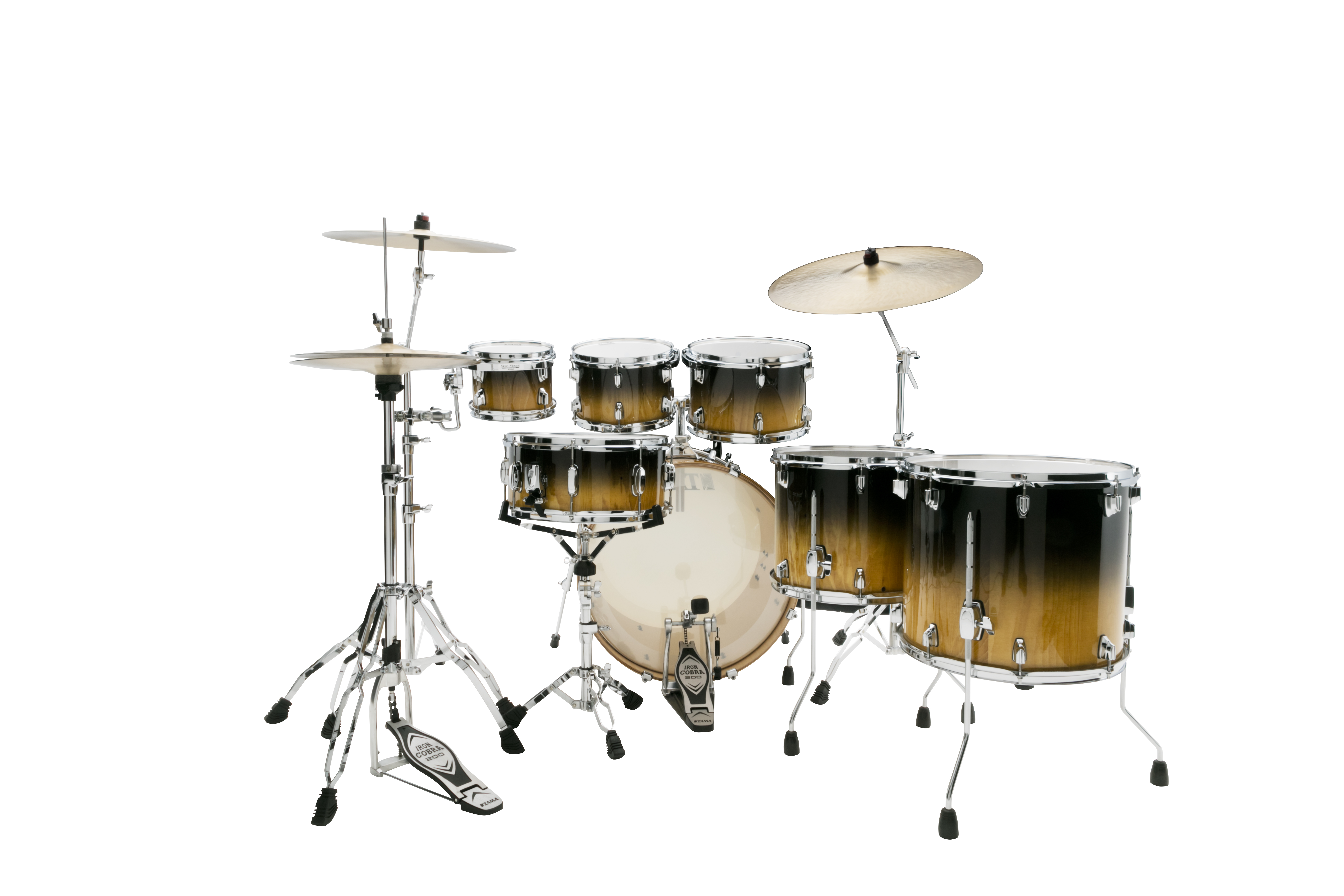 Tama Superst. Classic Exotic Gloss Lacebark Pine Fade 7tlg. – Bild 5
