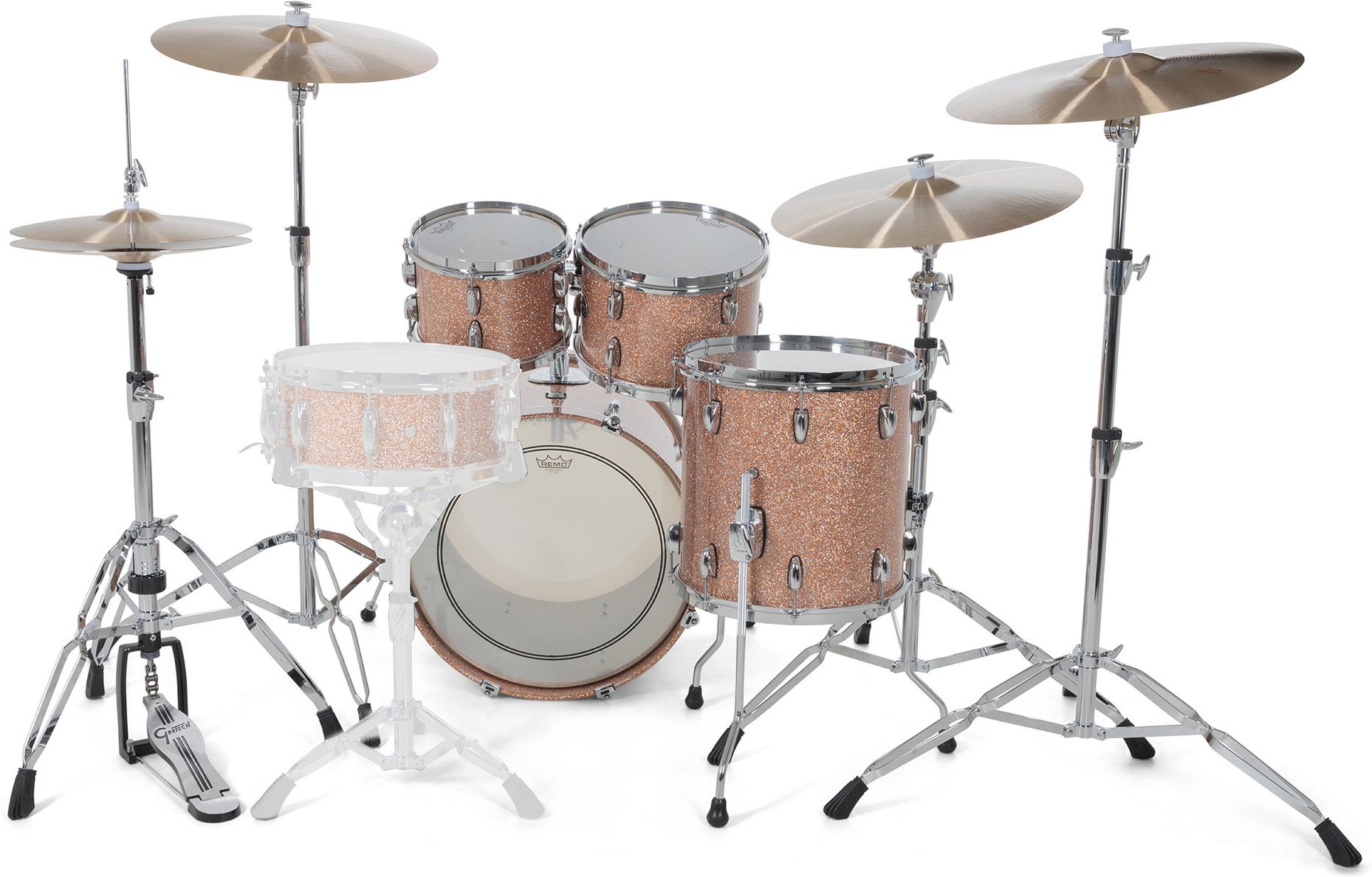 Gretsch GR805.101 Renown - Champagne Sparkle (10“/12“/14“/20“) – Bild 3