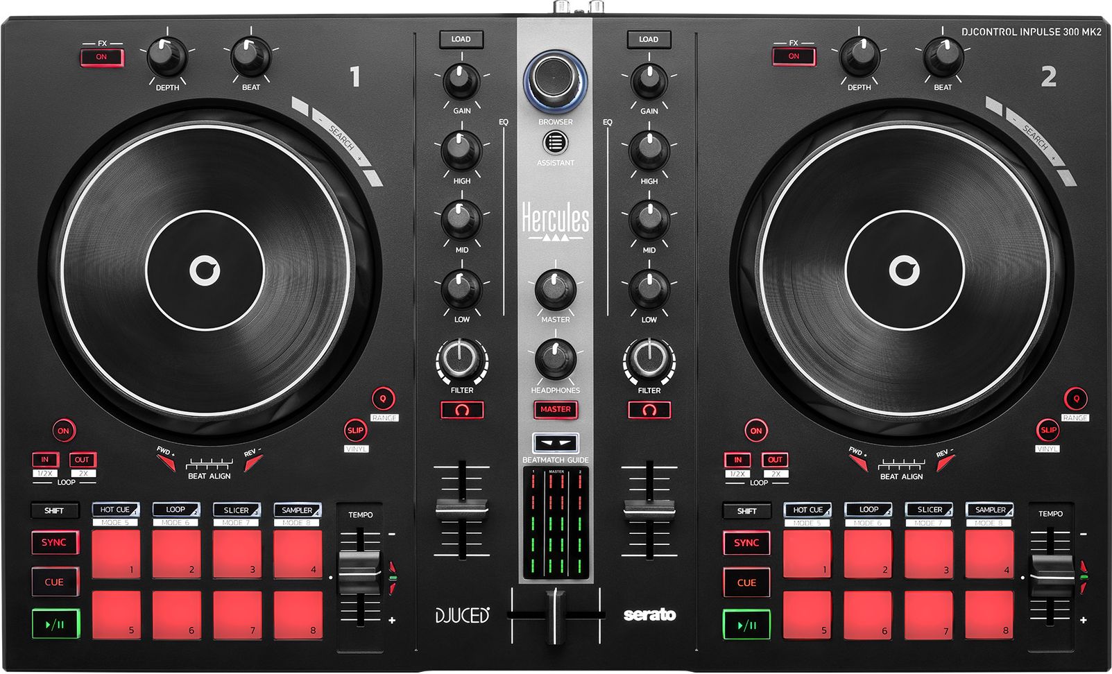Hercules DJ Control Inpulse 300 MK2 Hercules DJ Control Inpulse 300 MK2
