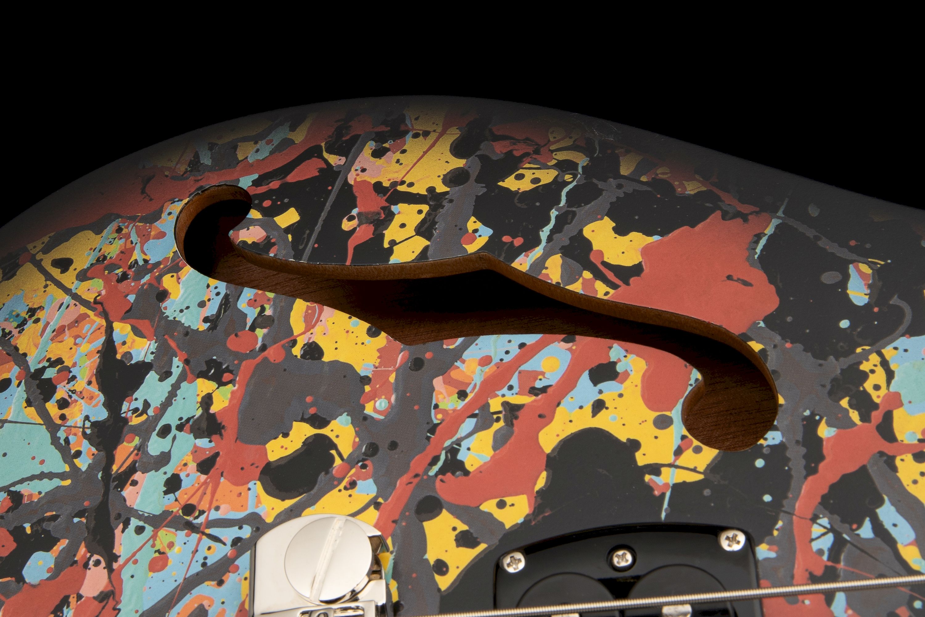 PRS SE Ed Sheeran Cosmic Splash Hollowbody Baritone Limited Edition – Bild 7