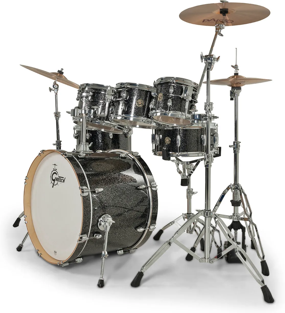 Gretsch GR815.046 Catalina Maple Shell Pack - Black Stardust (8"/10"/12"/14"/16"/22"/14"x6,5") – Bild 3