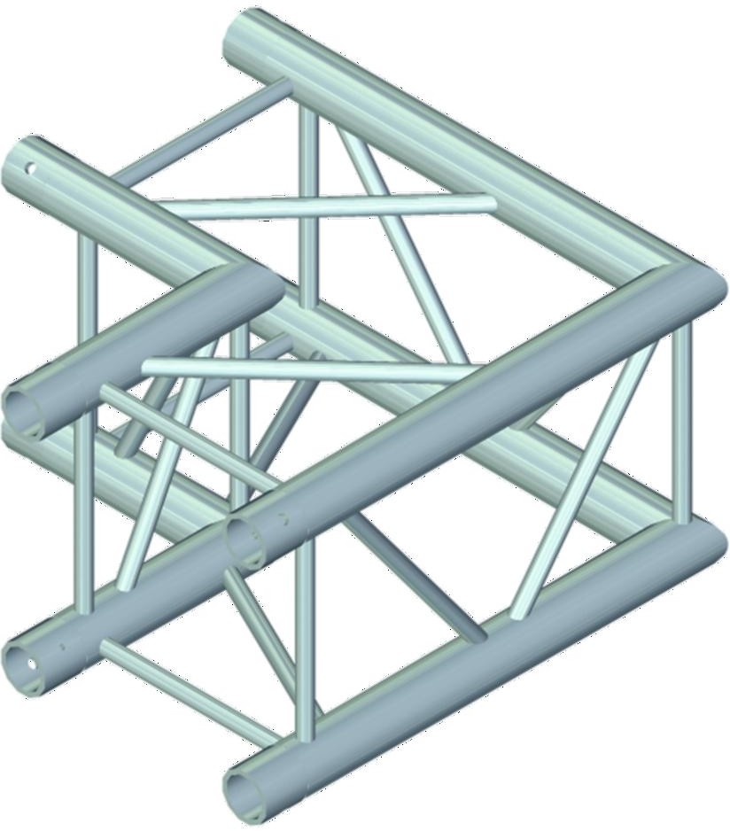 Alutruss QUADLOCK QL-ET34 C-21 2-Wege-Ecke 90° – Bild 2