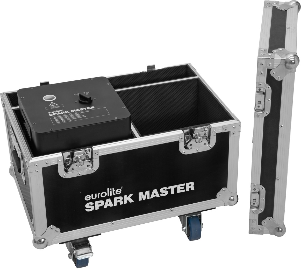 ROADINGER Flightcase 2x Spark Master mit Rollen – Bild 3