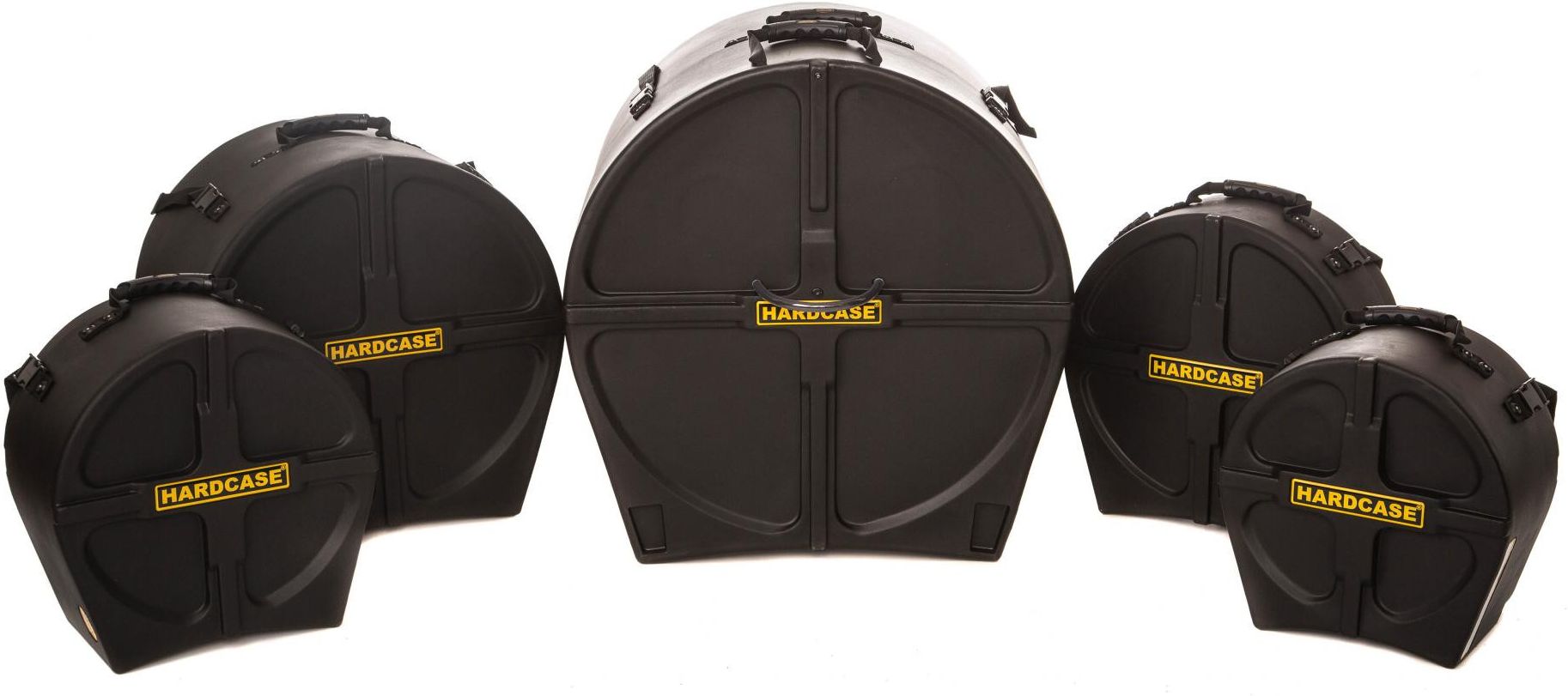 Hardcase HSTANDARD Drum Set Cases 5tlg. Hardcase HSTANDARD Drum Set Cases 5tlg.
