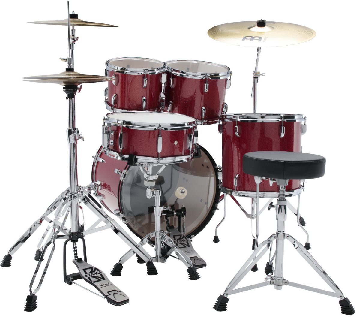 Tama ST50H6-CDS Stagestar Drum Set 5tlg. - Candy Red Sparkle – Bild 6