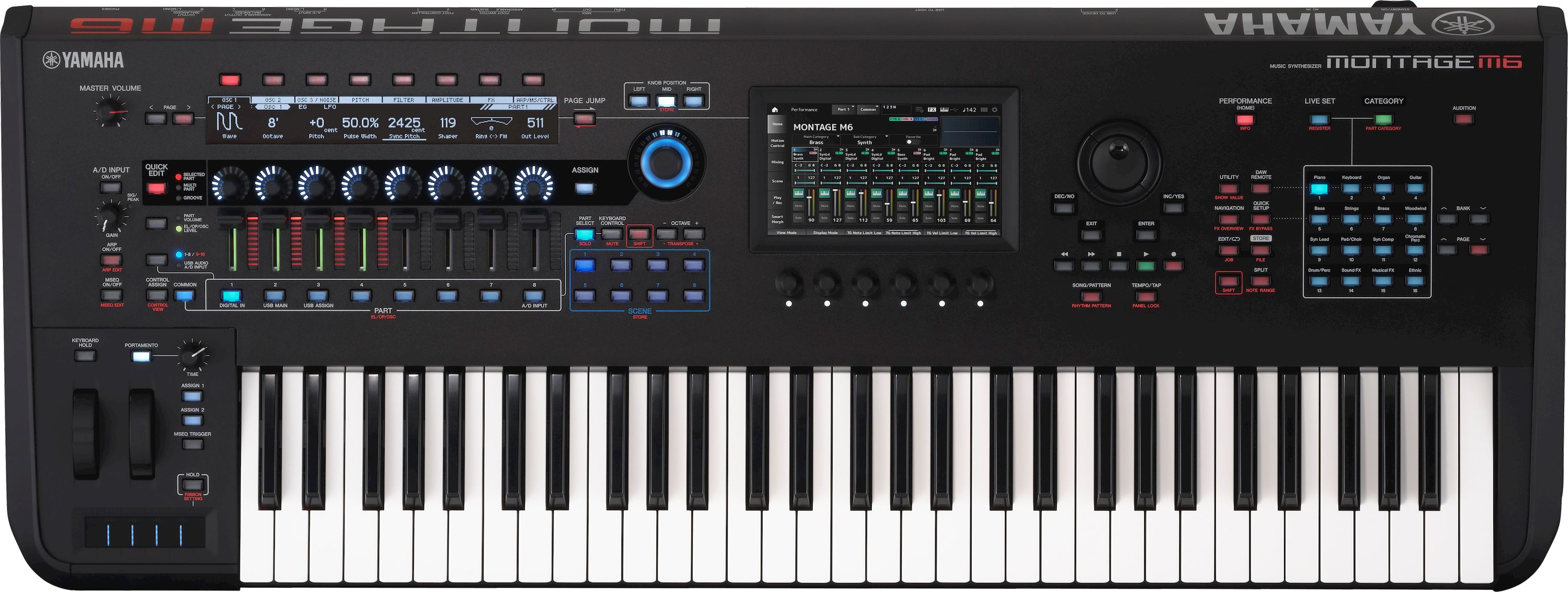 Yamaha Montage M6 Music Synthesizer