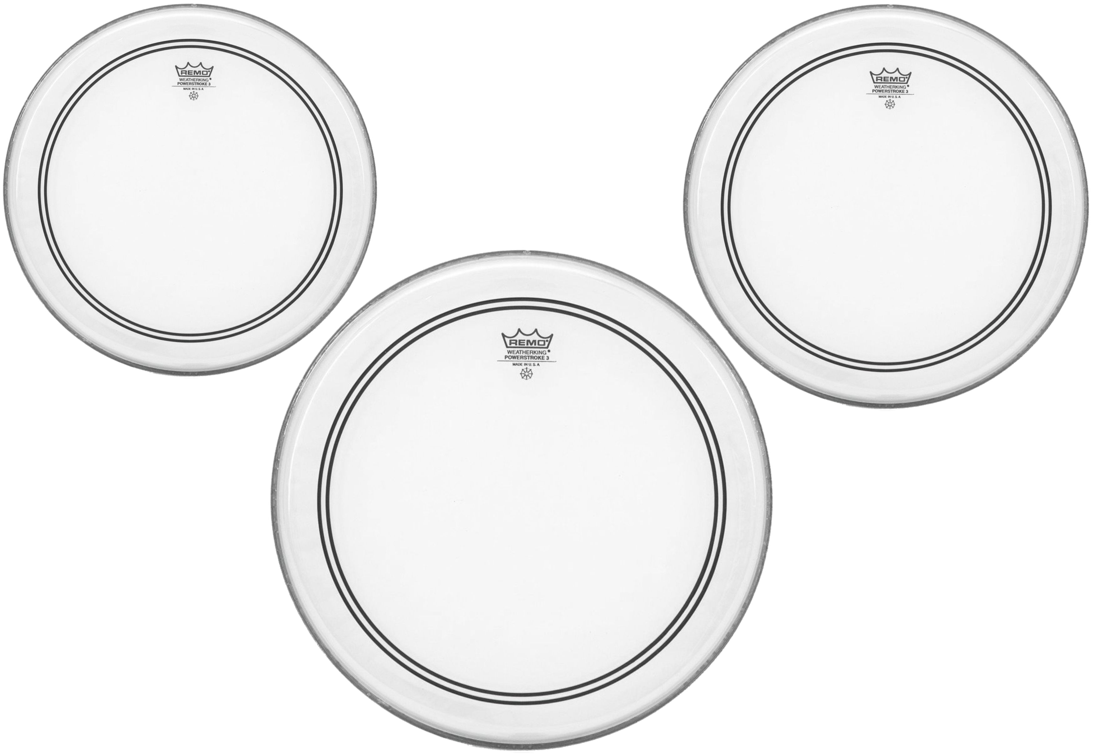 Remo Powerstroke Clear Bundle - 12/13/16