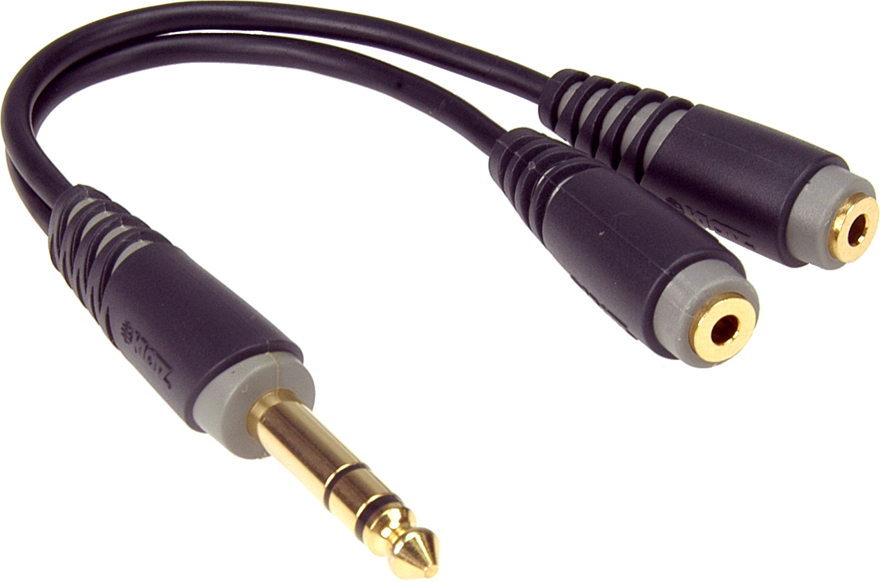 Klotz AYB-2 6.3mm jack/2xmini jack 0.2m Klotz AYB-2 6.3mm jack/2xmini jack 0.2m