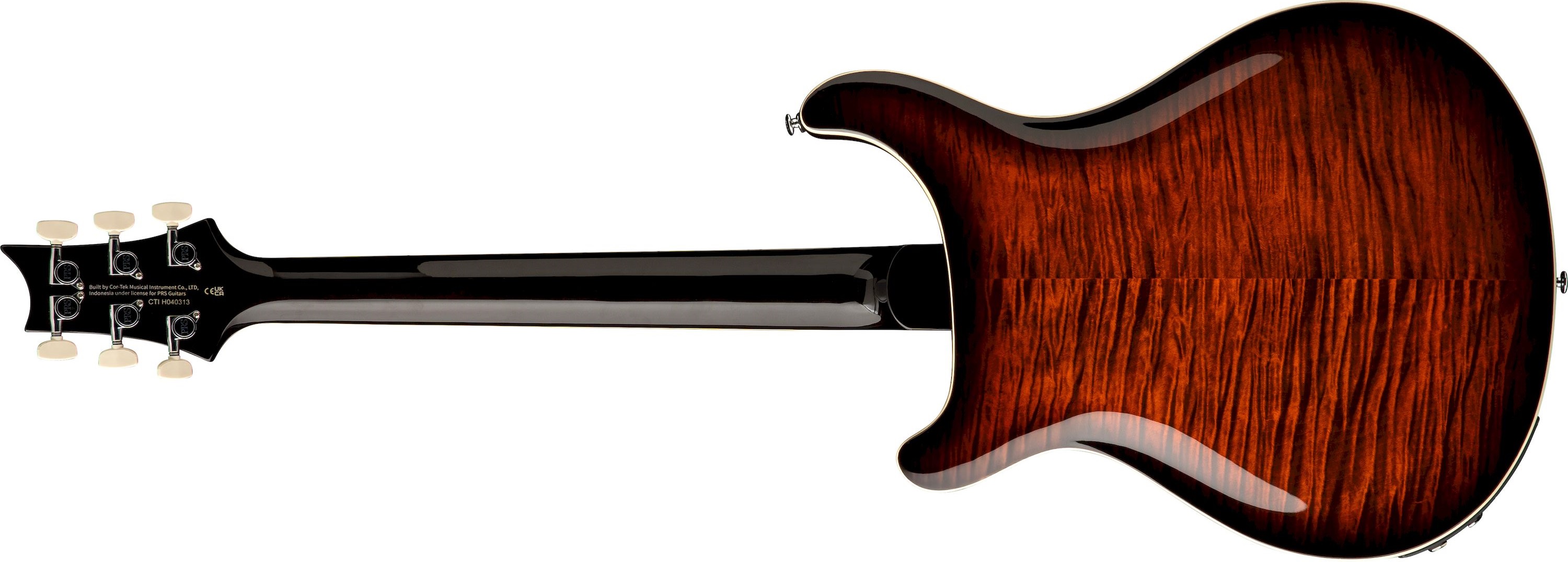 PRS SE Hollowbody II Piezo Orange Tiger Smokeburst  – Bild 2