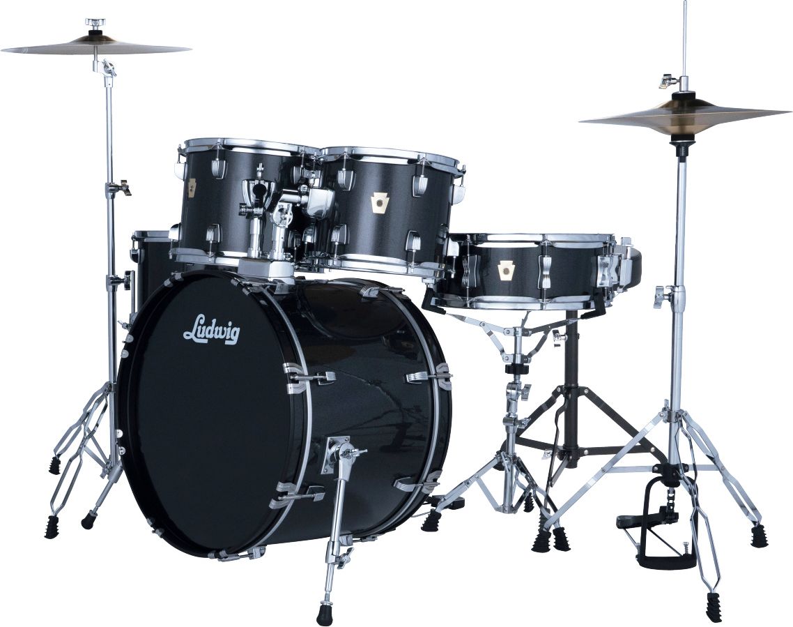 Ludwig LE520EC6DIR Evolution Set 20" - Moon Dust 5tlg.