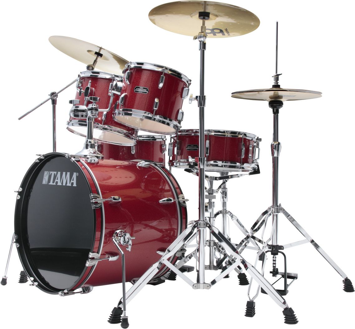 Tama ST50H6-CDS Stagestar Drum Set 5tlg. - Candy Red Sparkle – Bild 7