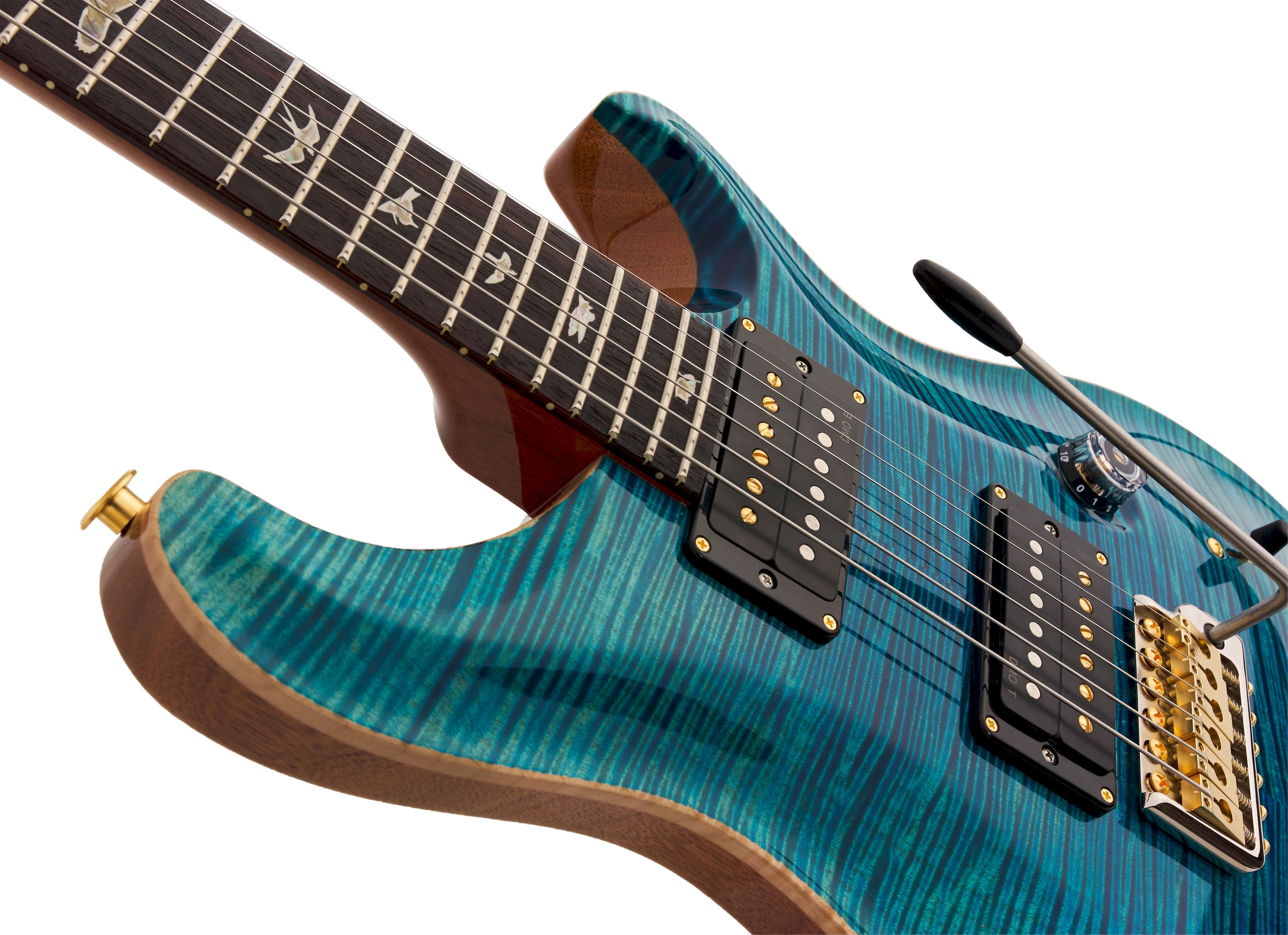 PRS Custom 24 Wood Library Limited Run #13 Arctic Blue – Bild 7