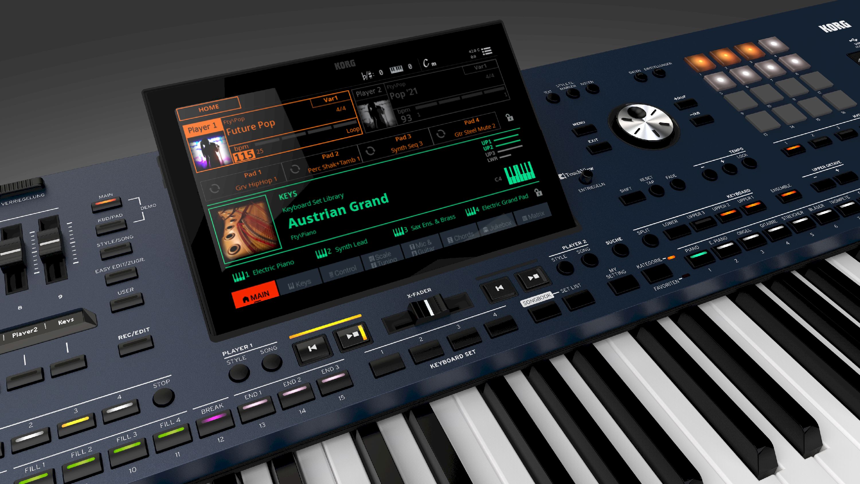 Korg PA5x 88 Musikant Entertainer Keyboard