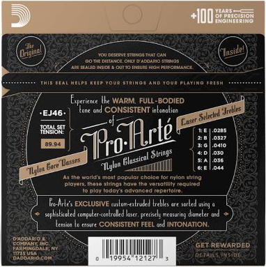 D Addario EJ 46 Pro Arte Nylon Hard Tension