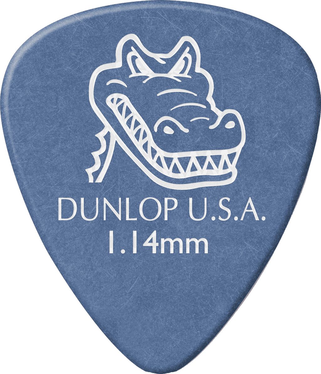 Dunlop Gator picks 1,14mm blue 417P114 pack of 12 – Bild 3