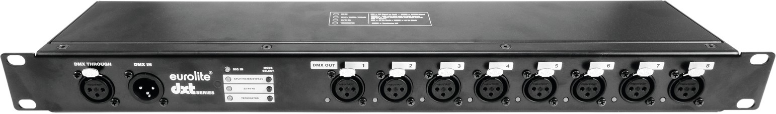 Eurolite DXT-SP 1in/8out PRO DMX RDM Splitter 3pol XLR – Bild 4