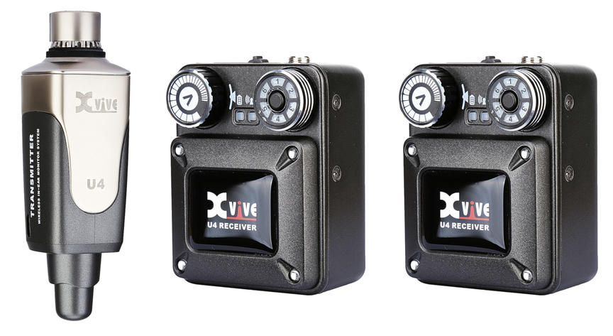 XVive U4  - Bundle, 1x Transmitter + 2x Receiver XVive U4  - Bundle, 1x Transmitter + 2x Receiver